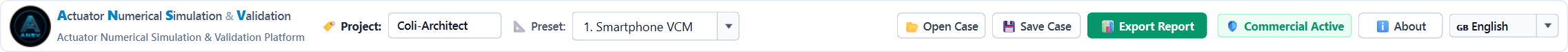Project Name Entry and Project Saving/Loading